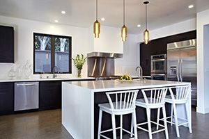 kitchen design with pendant lights