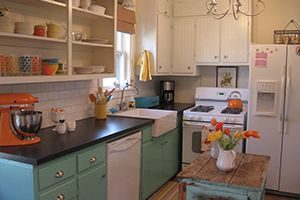 old kitchen cabinets or floors