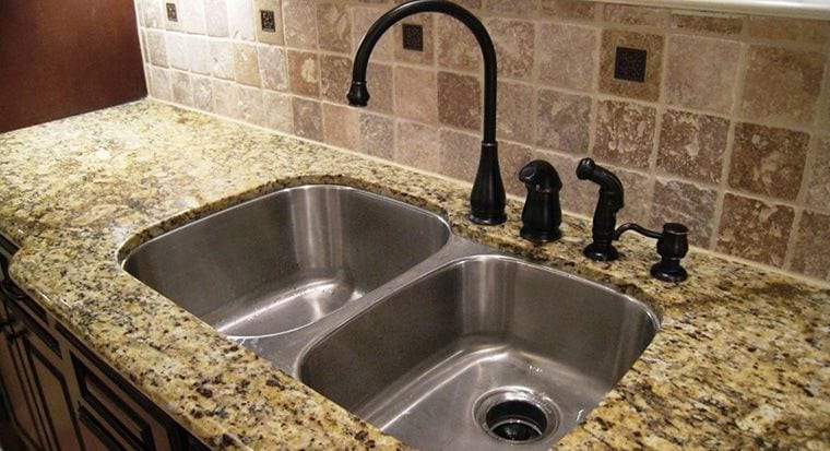 under mount sink with granite counter