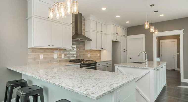 Granite Countertops For A Kitchen Remodel, Black And White Speckled Granite Countertops