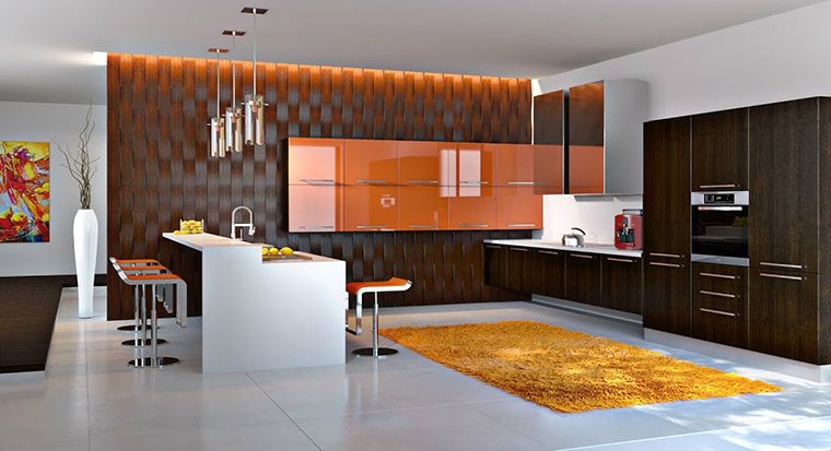 beautiful modern kitchen